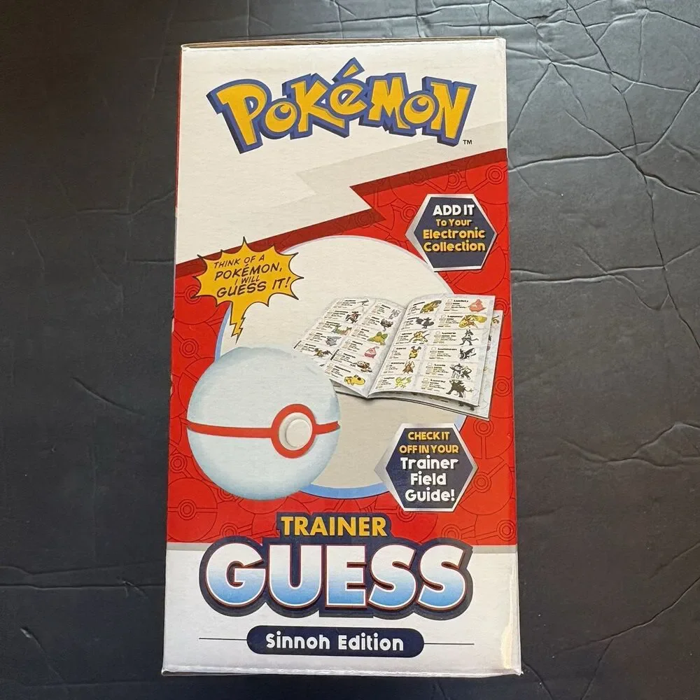 Pokémon Trainer Guess Sinnoh Edition Electronic Guessing Game 2022 NEW IN BOX